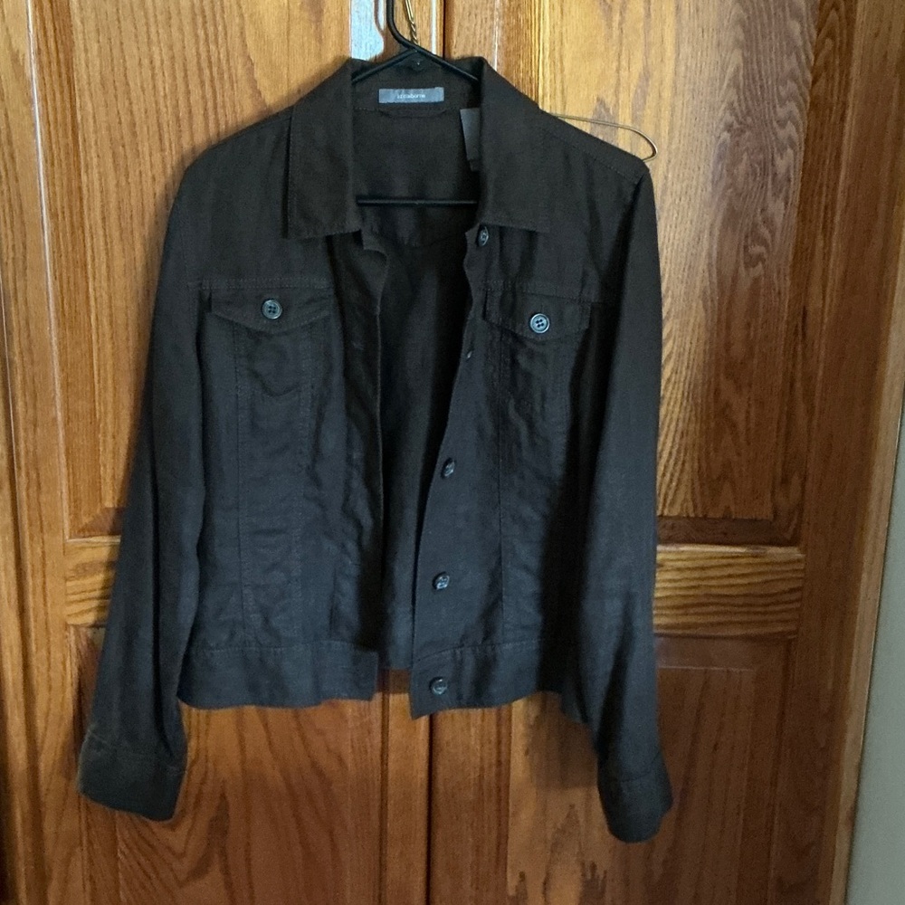 Liz Claiborne Brown Jacket